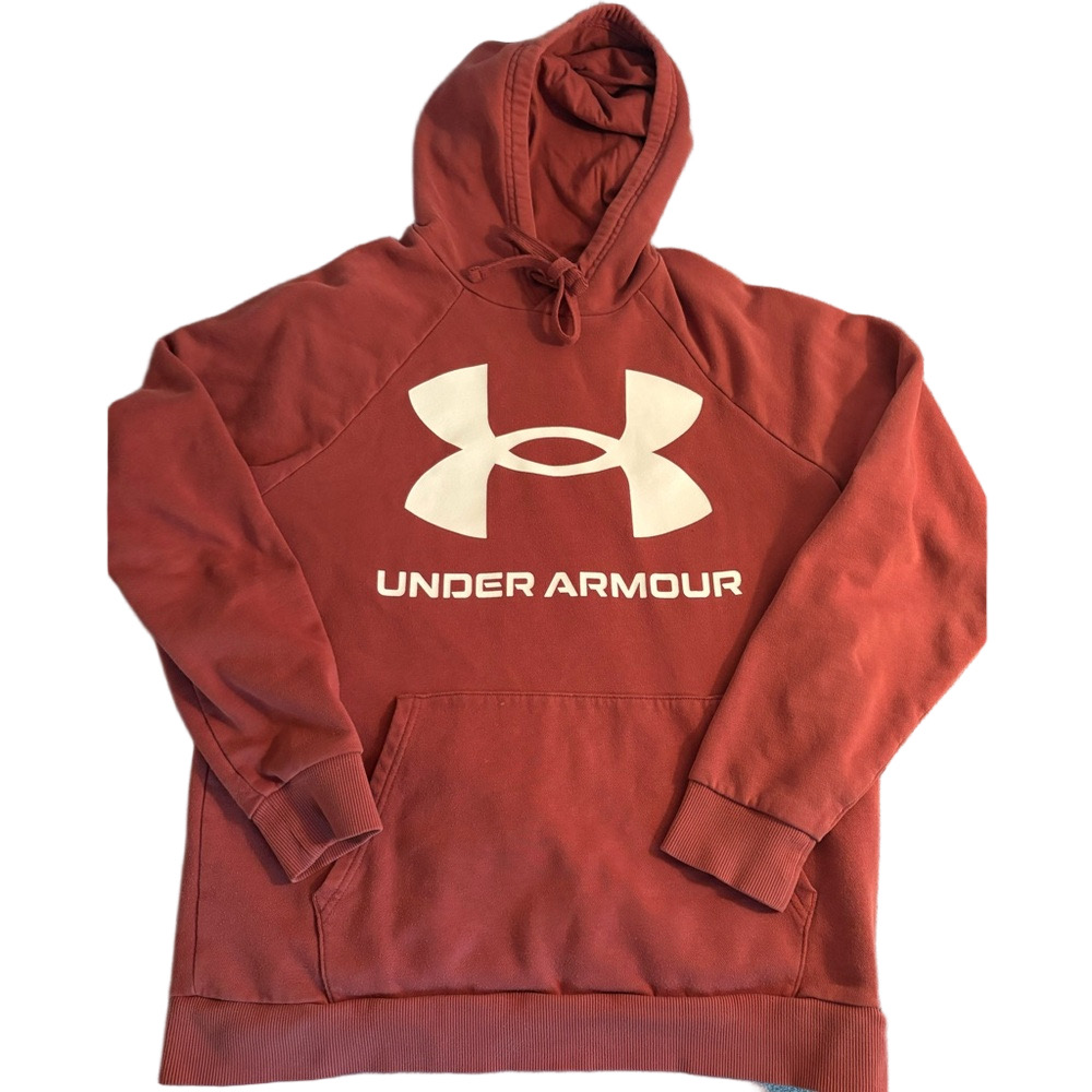 Under Armour Hoodie Loose Medium Red Logo